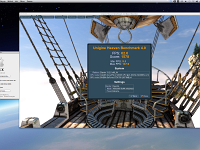 Zrzut ekranu 2014-08-04 o 18.32.30  Test karty graficznej GeForce GTX 780 3 GB programem Unigine Heaven Benchmark 4.0. Tutaj widać olbrzymią moc tej grafiki osiągi o 50% większe od GTXa 770 ! Ustawienia 1600x900 Extreme.